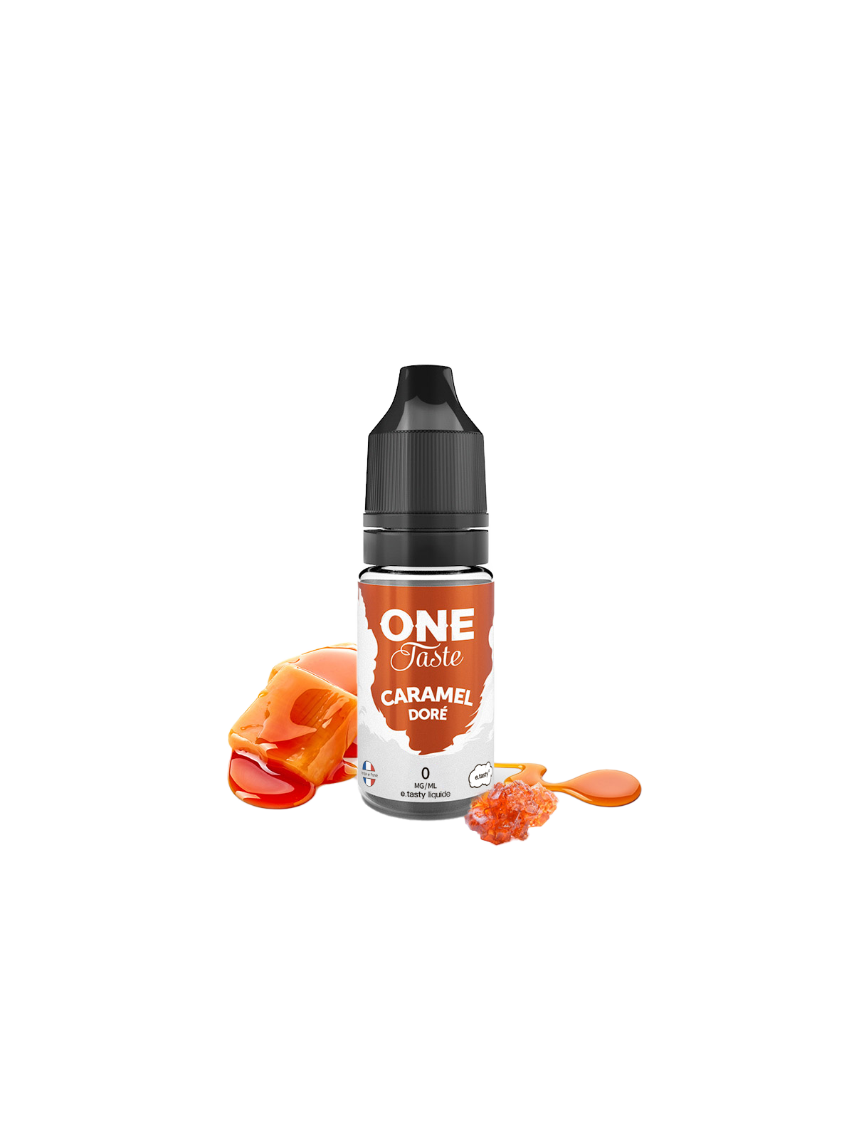 E LIQUIDE ONE TASTE CARAMEL DORÉ 10ML - E.TASTY--alavape.com