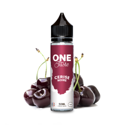 E LIQUIDE ONE TASTE CERISE NOIRE 50ML - E.TASTY--alavape.com