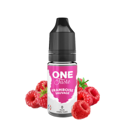 E LIQUIDE ONE TASTE FRAMBOISE SAUVAGE 10ML - E.TASTY--alavape.com