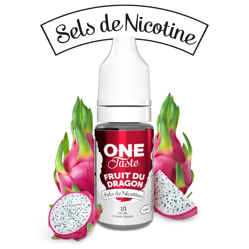E LIQUIDE ONE TASTE FRUIT DU DRAGON SEL DE NICOTINE 10ML - E.TASTY--alavape.com