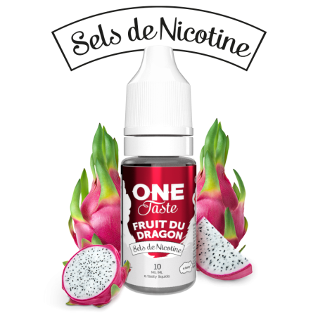E LIQUIDE ONE TASTE FRUIT DU DRAGON SEL DE NICOTINE 10ML - E.TASTY--alavape.com