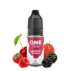 E LIQUIDE ONE TASTE FRUITS ROUGES 10ML - E.TASTY--alavape.com