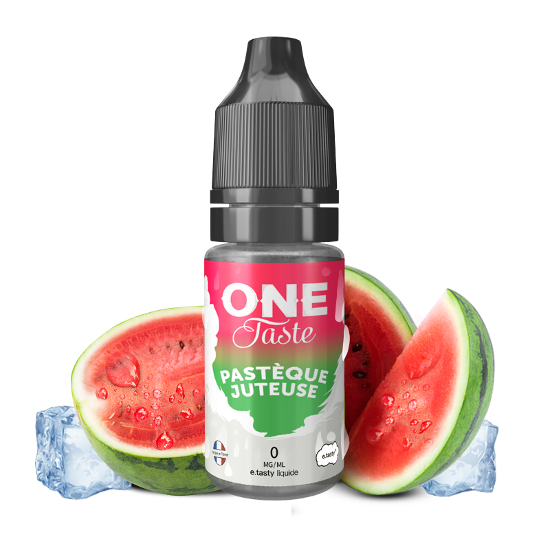 E LIQUIDE ONE TASTE PASTÈQUE JUTEUSE 10ML - E.TASTY--alavape.com