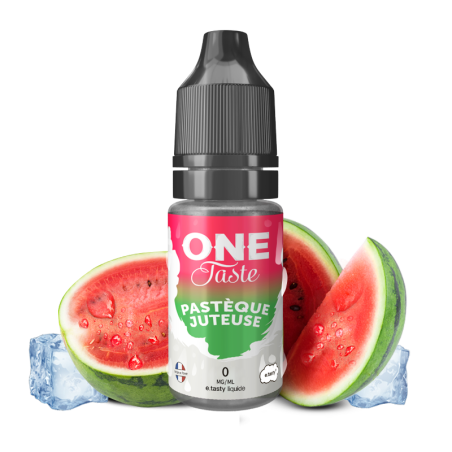 E LIQUIDE ONE TASTE PASTÈQUE JUTEUSE 10ML - E.TASTY--alavape.com