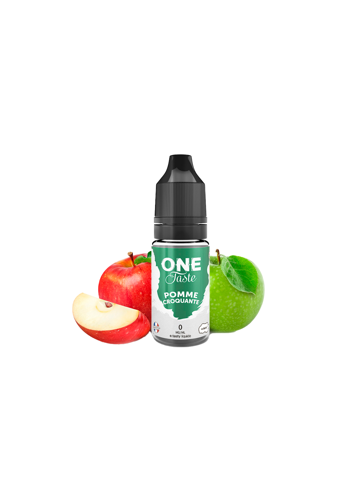 E LIQUIDE ONE TASTE POMME CROQUANTE 10ML - E.TASTY--alavape.com