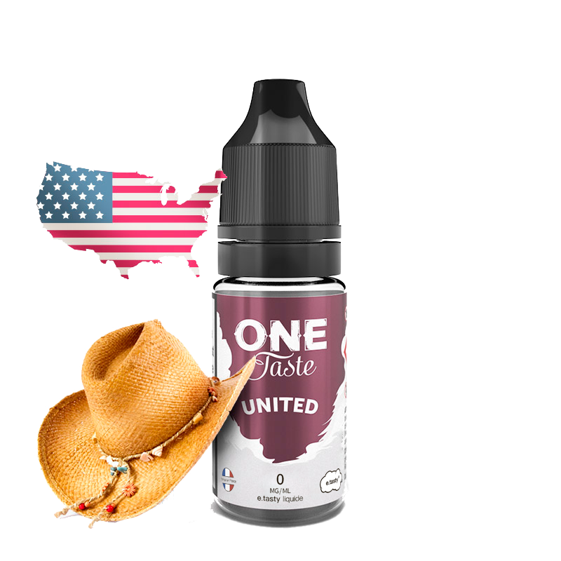 E LIQUIDE ONE TASTE UNITED 10ML - E.TASTY--alavape.com
