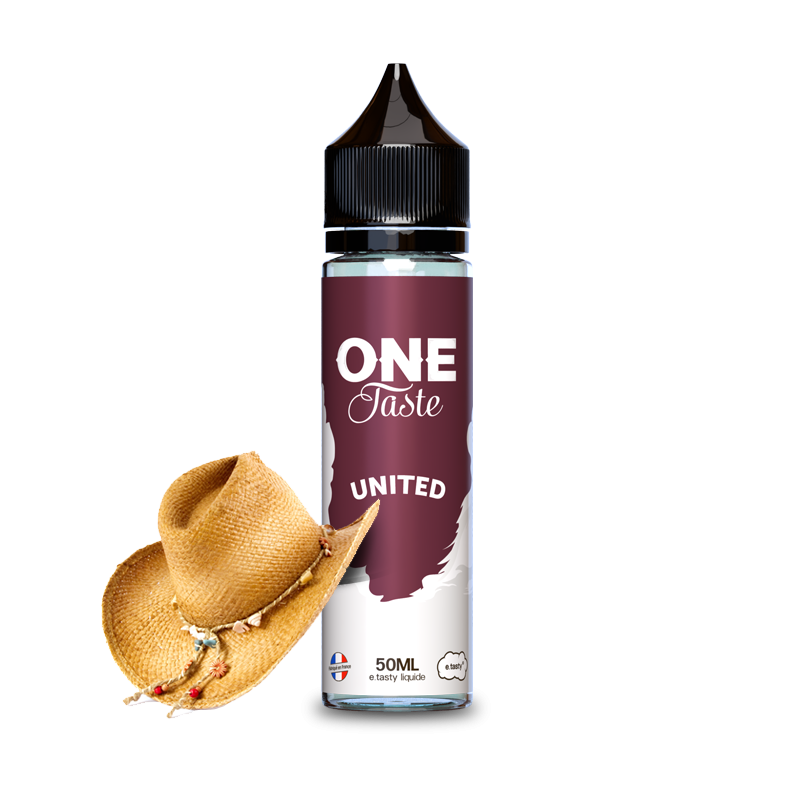 E LIQUIDE ONE TASTE UNITED 50ML - E.TASTY--alavape.com