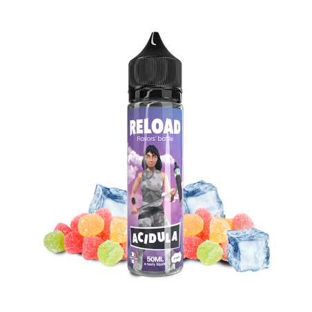 E LIQUIDE RELOAD ACIDULA 50ML - E.TASTY--alavape.com