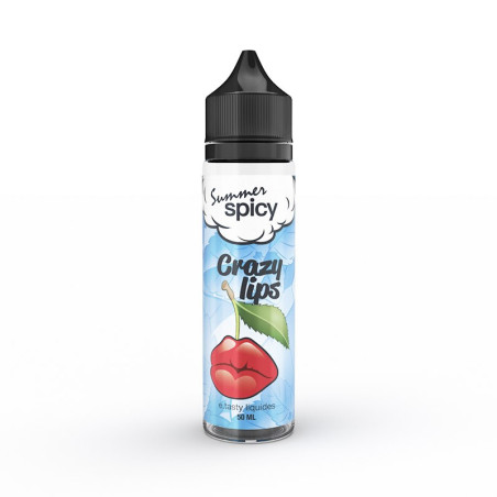 E LIQUIDE SUMMER SPICY CRAZY LIPS 50ML - E.TASTY--alavape.com