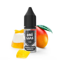 E LIQUIDE OBÉLIAS PANNA COTTA MANGUE 10ML - COOKIN'CLOUD--alavape.com