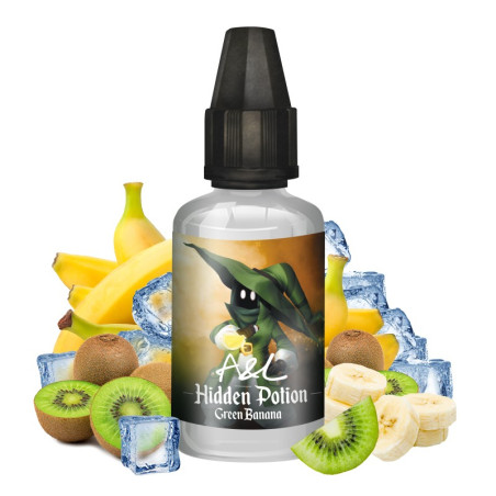 CONCENTRÉ HYDEN POTION GREEN BANANA 30ML - ARÔMES ET LIQUIDES-DIY - Do It Yourself-alavape.com