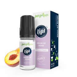 E LIQUIDE LE FRENCH LIQUIDE PÊHE DE VIGNE 10ML - LIPSVAPE--alavape.com