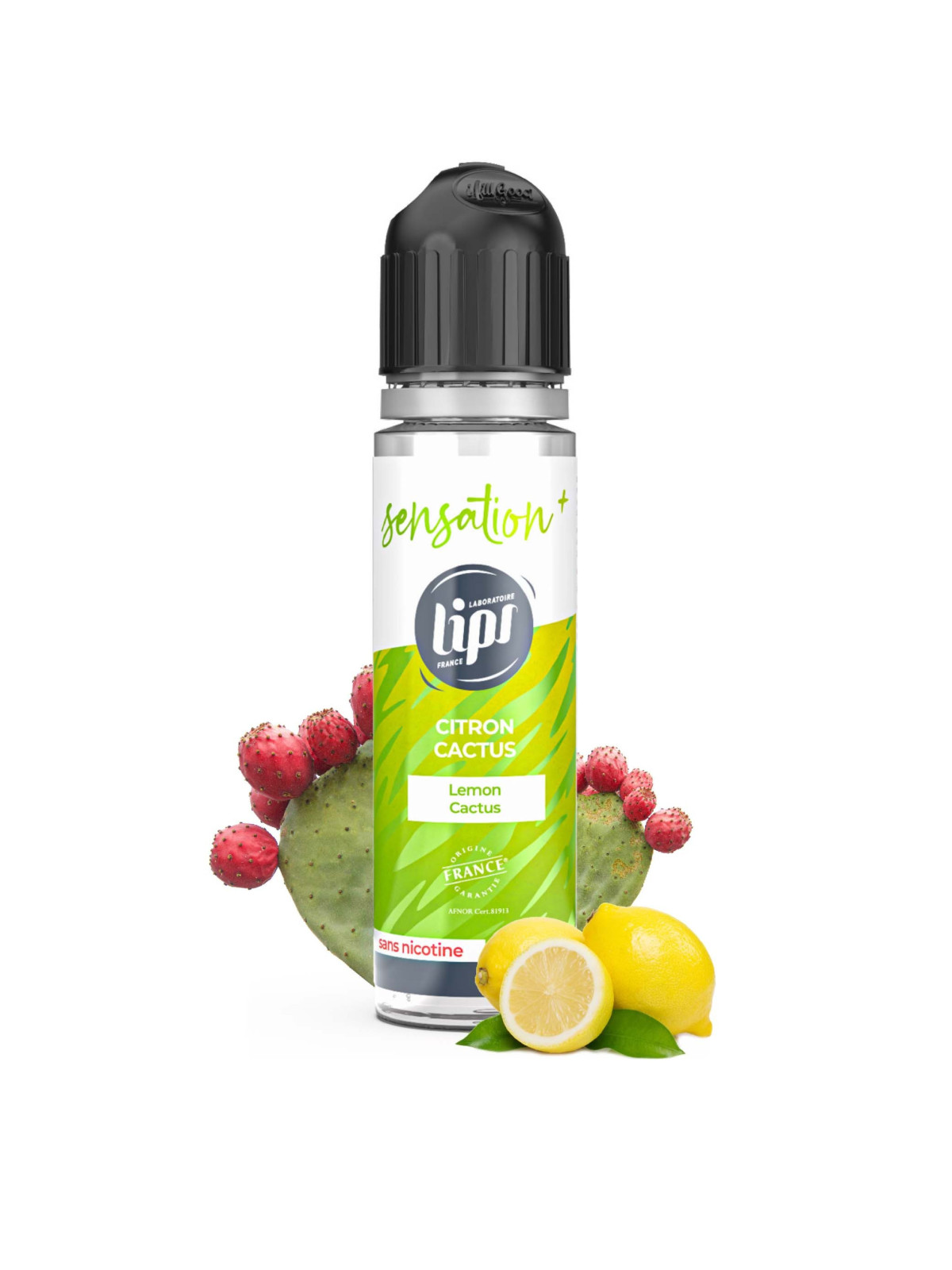 E LIQUIDE LE FRENCH LIQUIDE CACTUS CITRON 50ML - LIPSVAPE--alavape.com