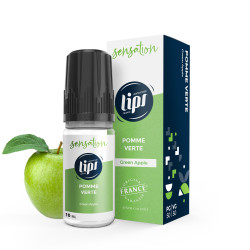E LIQUIDE LE FRENCH LIQUIDE POMME VERTE 10ML - LIPSVAPE--alavape.com