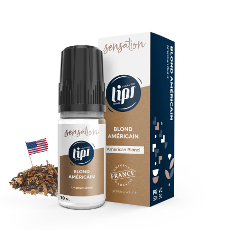 E LIQUIDE LE FRENCH LIQUIDE BLOND AMÉRICAIN 10ML - LIPSVAPE--alavape.com