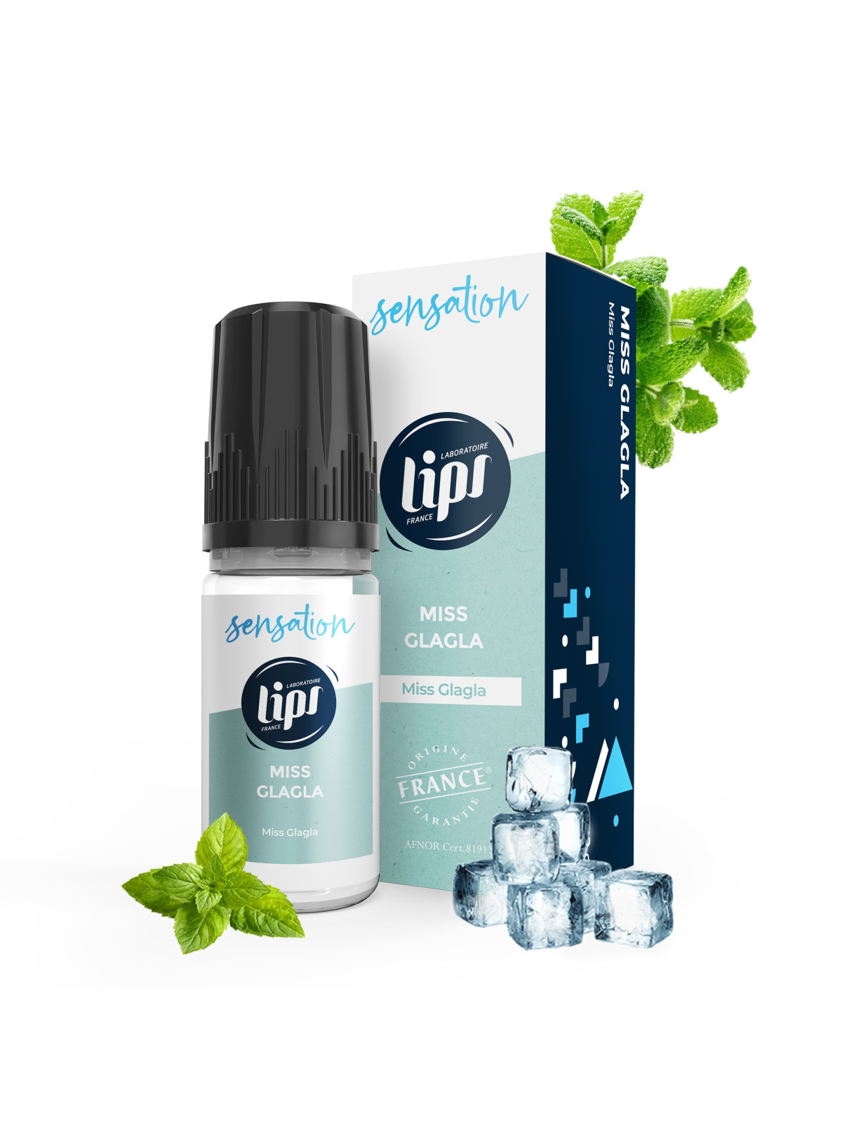 E LIQUIDE LE FRENCH LIQUIDE MISS GLAGLA 10ML - LIPSVAPE--alavape.com