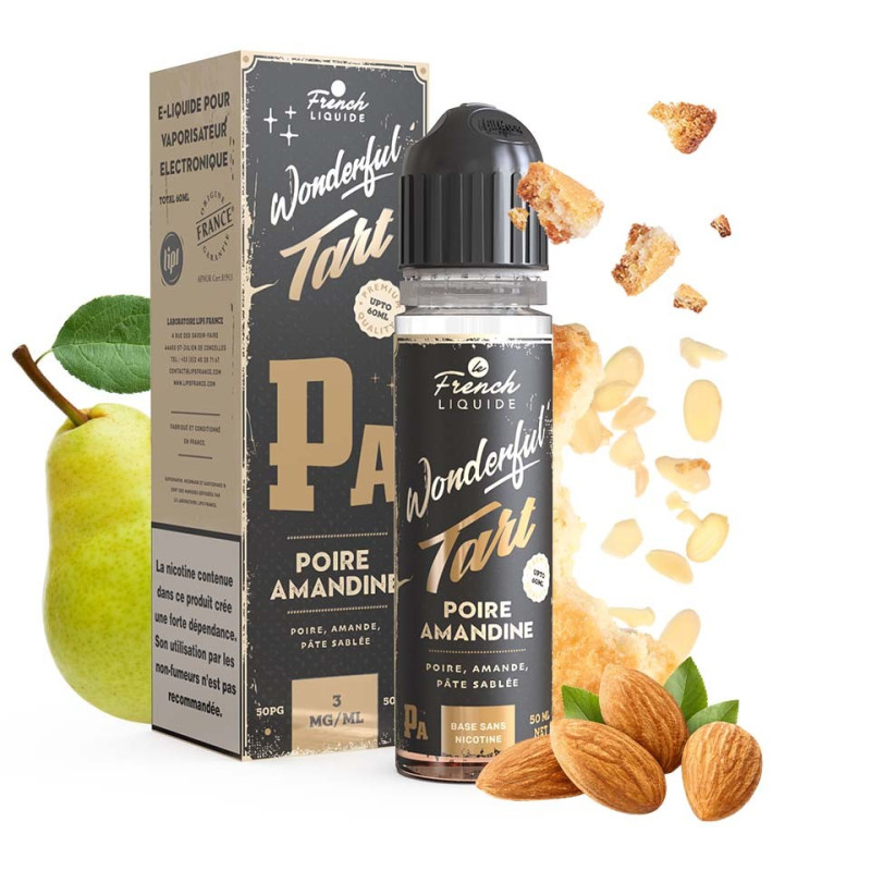 E LIQUIDE WONDERFUL TART POIRE AMANDINE 50ML - LIPSVAPE--alavape.com