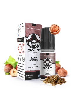 E LIQUIDE SALT-E-VAPOR BLOND NOISETTE 10ML SEL DE NICOTINE - LIPSVAPE--alavape.com