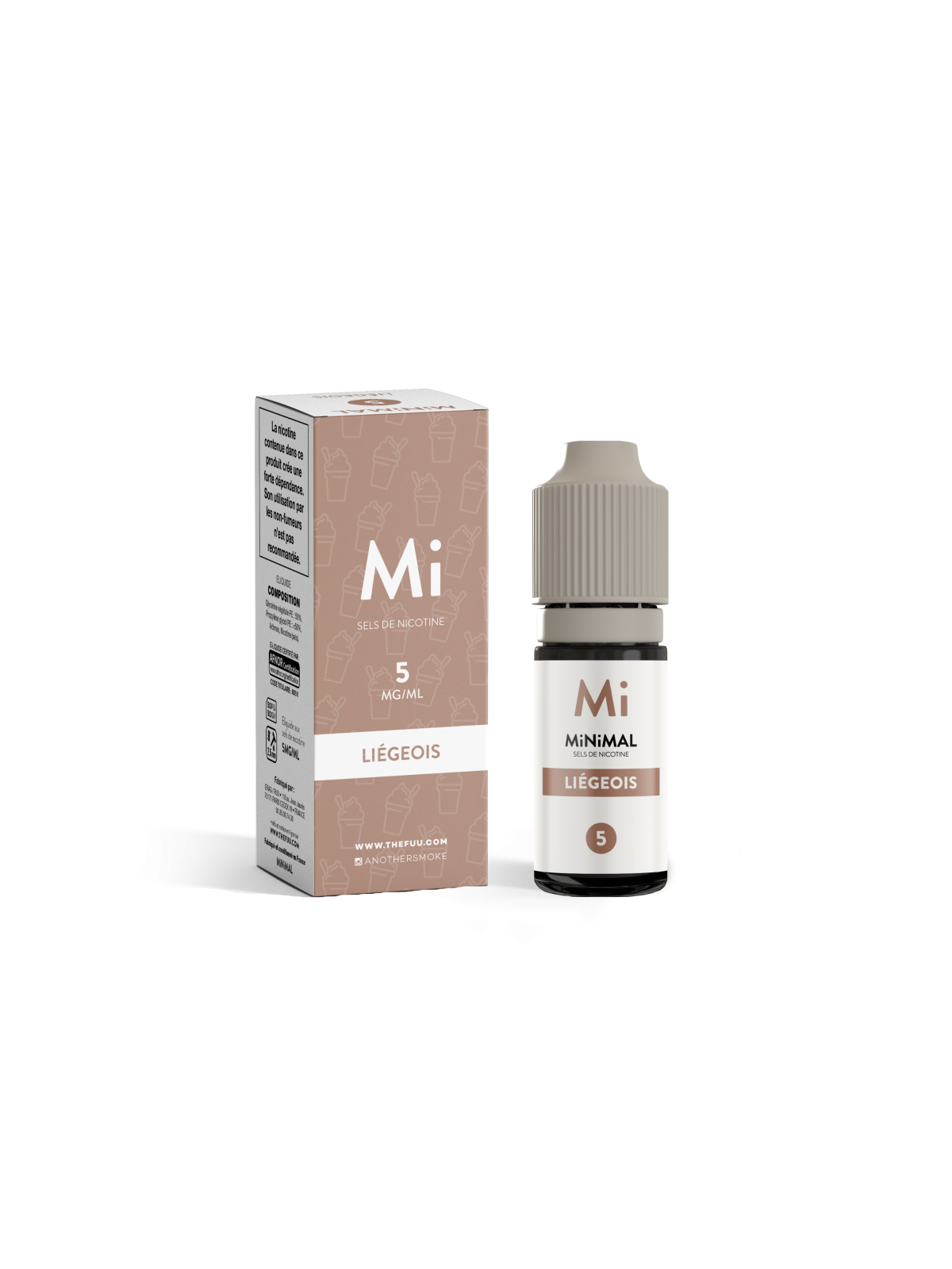 E LIQUIDE MINIMAL LIÉGEOIS 10ML - THE FUU--alavape.com