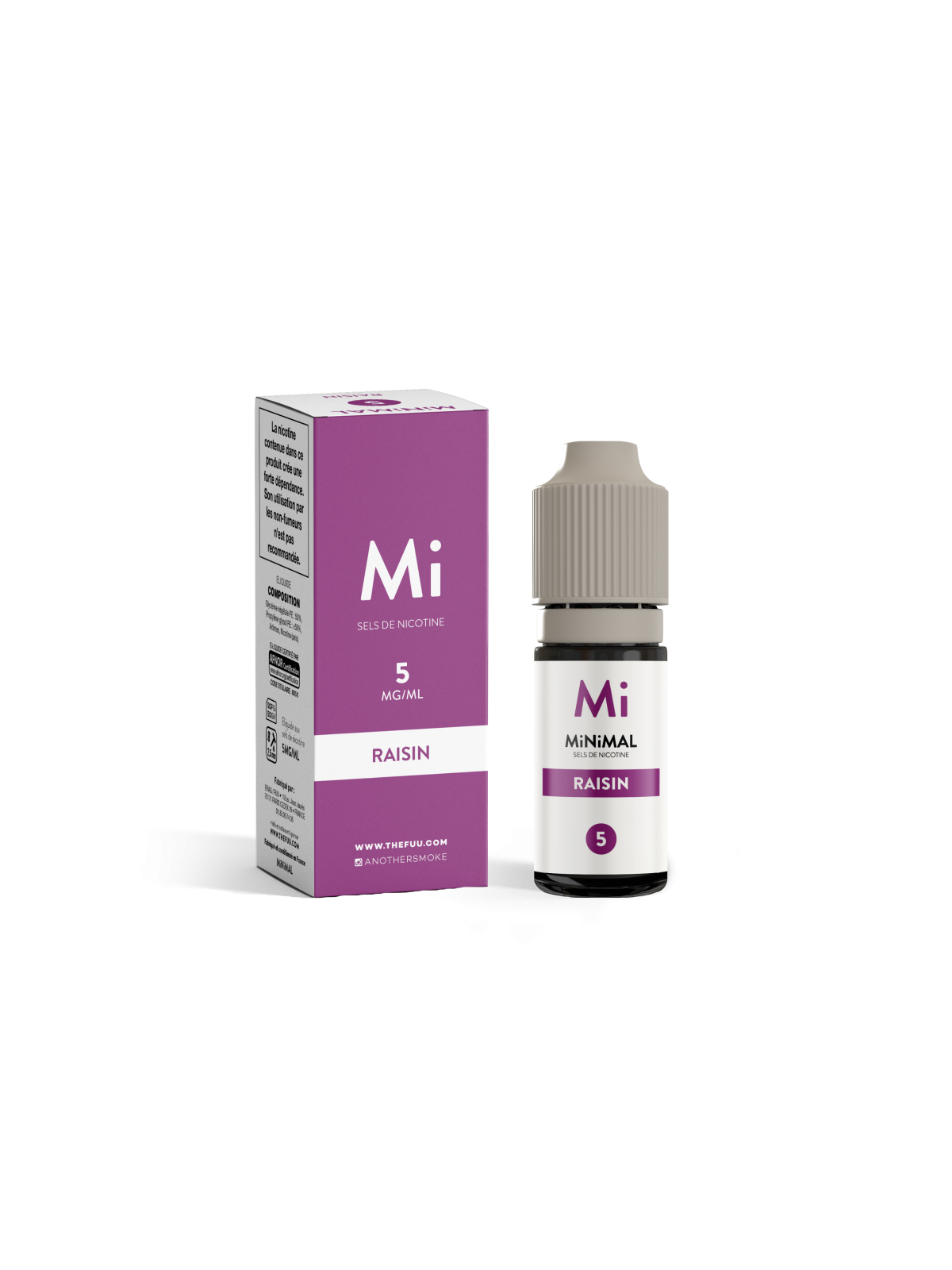 E LIQUIDE MINIMAL RAISIN 10ML - THE FUU--alavape.com