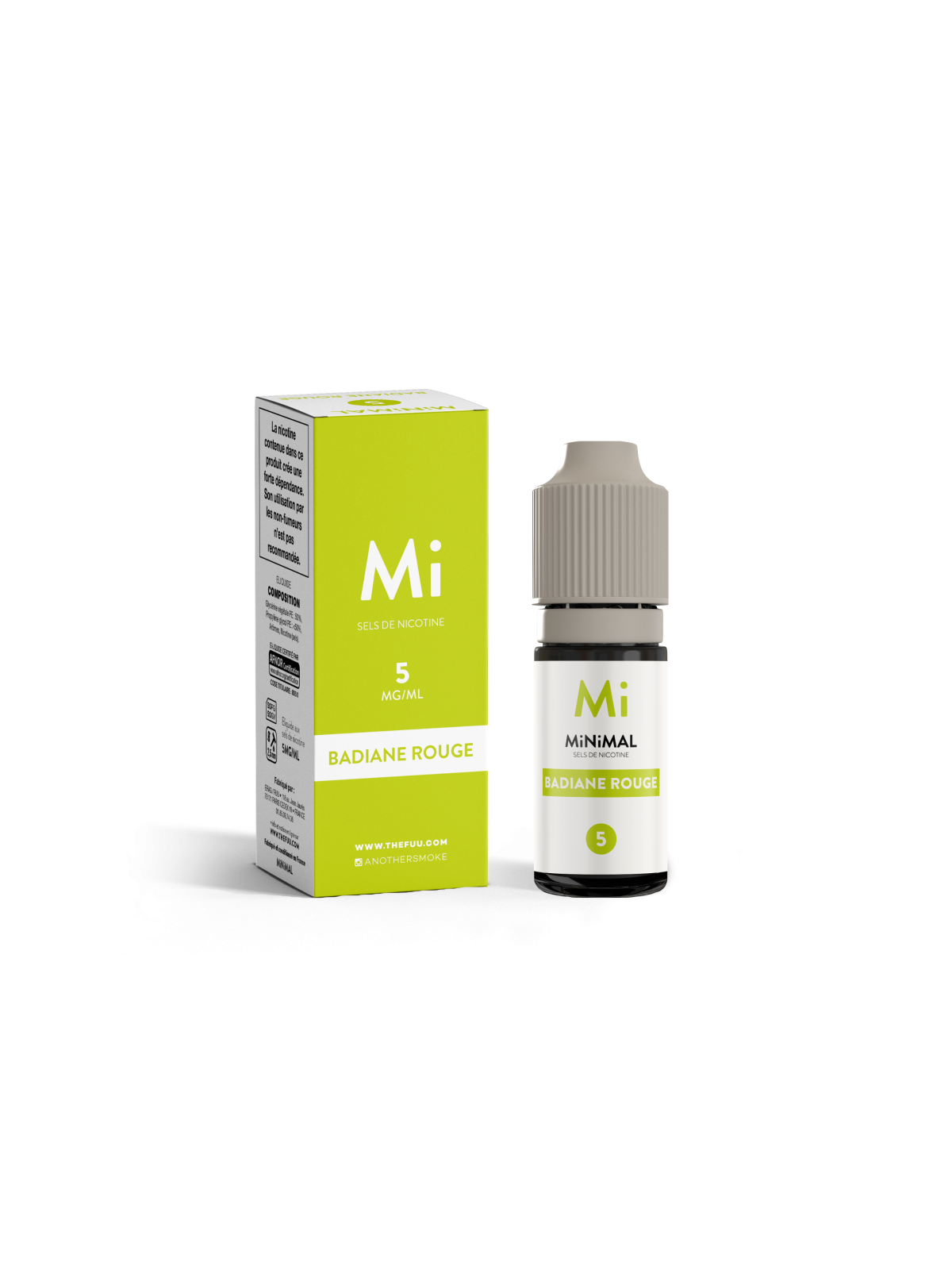 E LIQUIDE MINIMAL BADIANE ROUGE 10ML - THE FUU--alavape.com