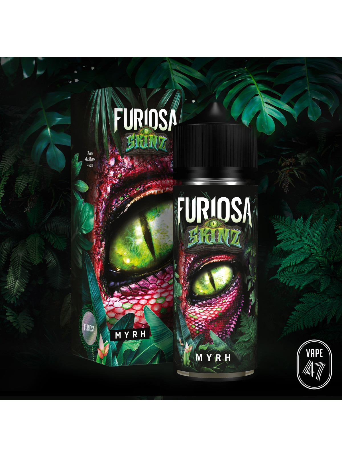 E LIQUIDE FURIOSA SKINZ MYRH 80ML - VAPE 47--alavape.com