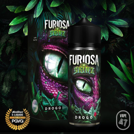 E LIQUIDE FURIOSA SKINZ DROGO 80ML - VAPE 47--alavape.com