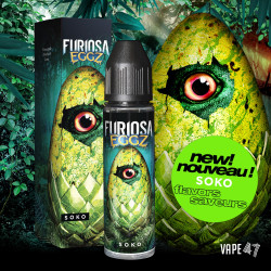 E LIQUIDE FURIOSA EGGZ SOKO 50ML - VAPE 47--alavape.com