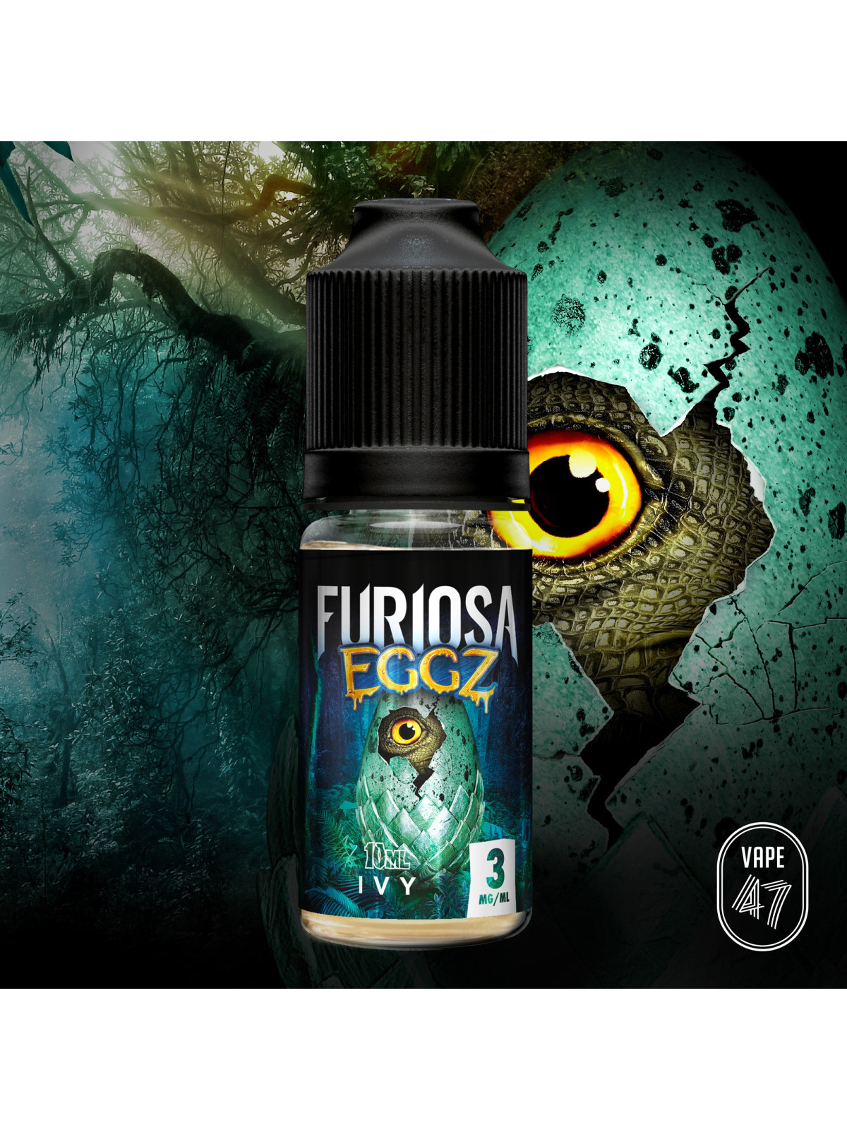 E LIQUIDE FURIOSA EGGZ IVY 10ML - VAPE 47--alavape.com