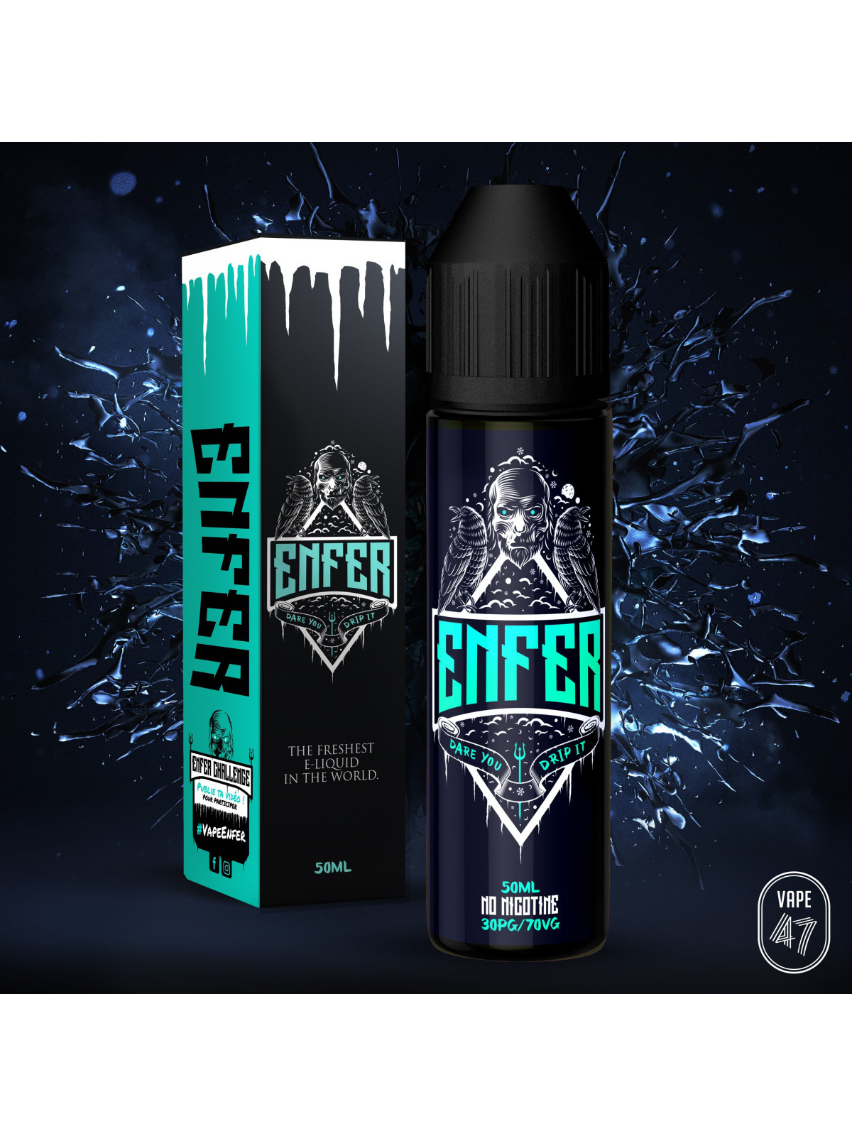 E LIQUIDE ENFER CLASSIC 50ML - VAPE 47--alavape.com