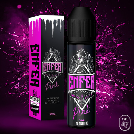 E LIQUIDE ENFER PINK 50ML - VAPE 47--alavape.com