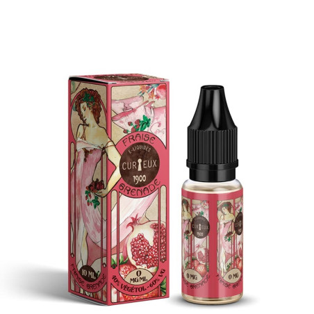 E LIQUIDE ÉDITION 1900 FRAISE GRENADE 10ML - CURIEUX--alavape.com