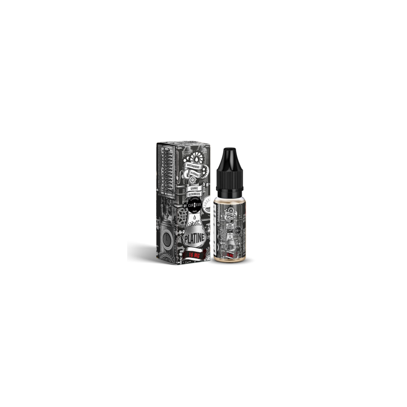 E LIQUIDE ALCHIMISTE - MÉCANIQUE PLATINE 10ML - CURIEUX--alavape.com