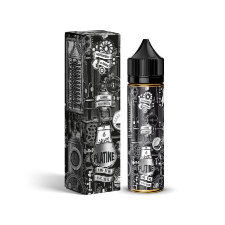 E LIQUIDE ALCHIMISTE - MÉCANIQUE PLATINE 50ML - CURIEUX--alavape.com