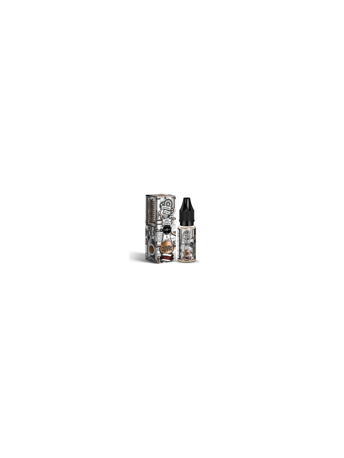 E LIQUIDE ALCHIMISTE - MÉCANIQUE CUIVRE 10ML - CURIEUX--alavape.com