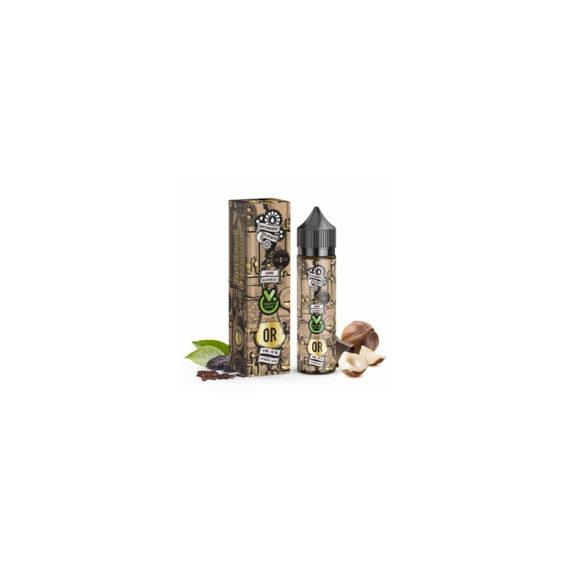 E LIQUIDE ALCHIMISTE - MÉCANIQUE OR VEGETOL 50ML - CURIEUX--alavape.com