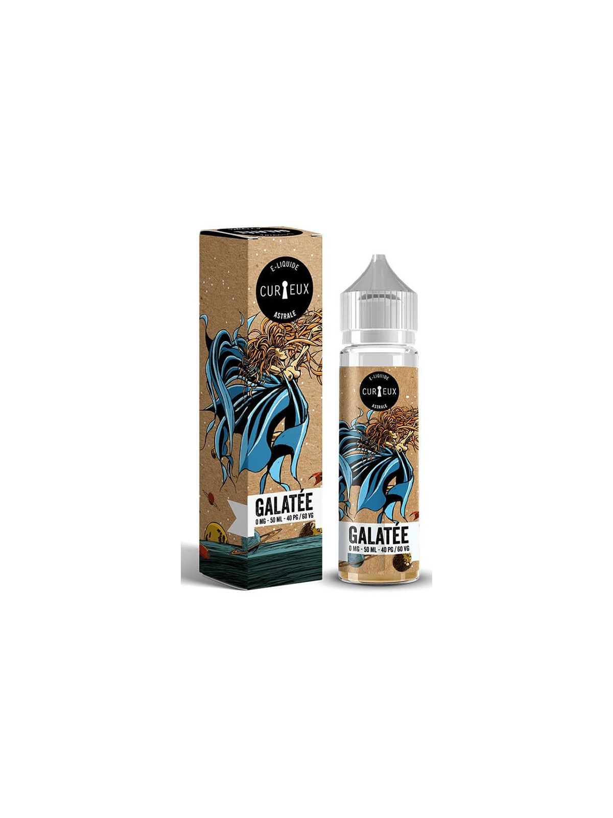 E LIQUIDE ASTRAL GALATÉE 50ML - CURIEUX--alavape.com