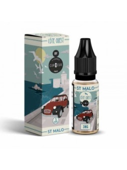 E LIQUIDE CÔTE OUEST SAINT MALO 10ML - CURIEUX--alavape.com