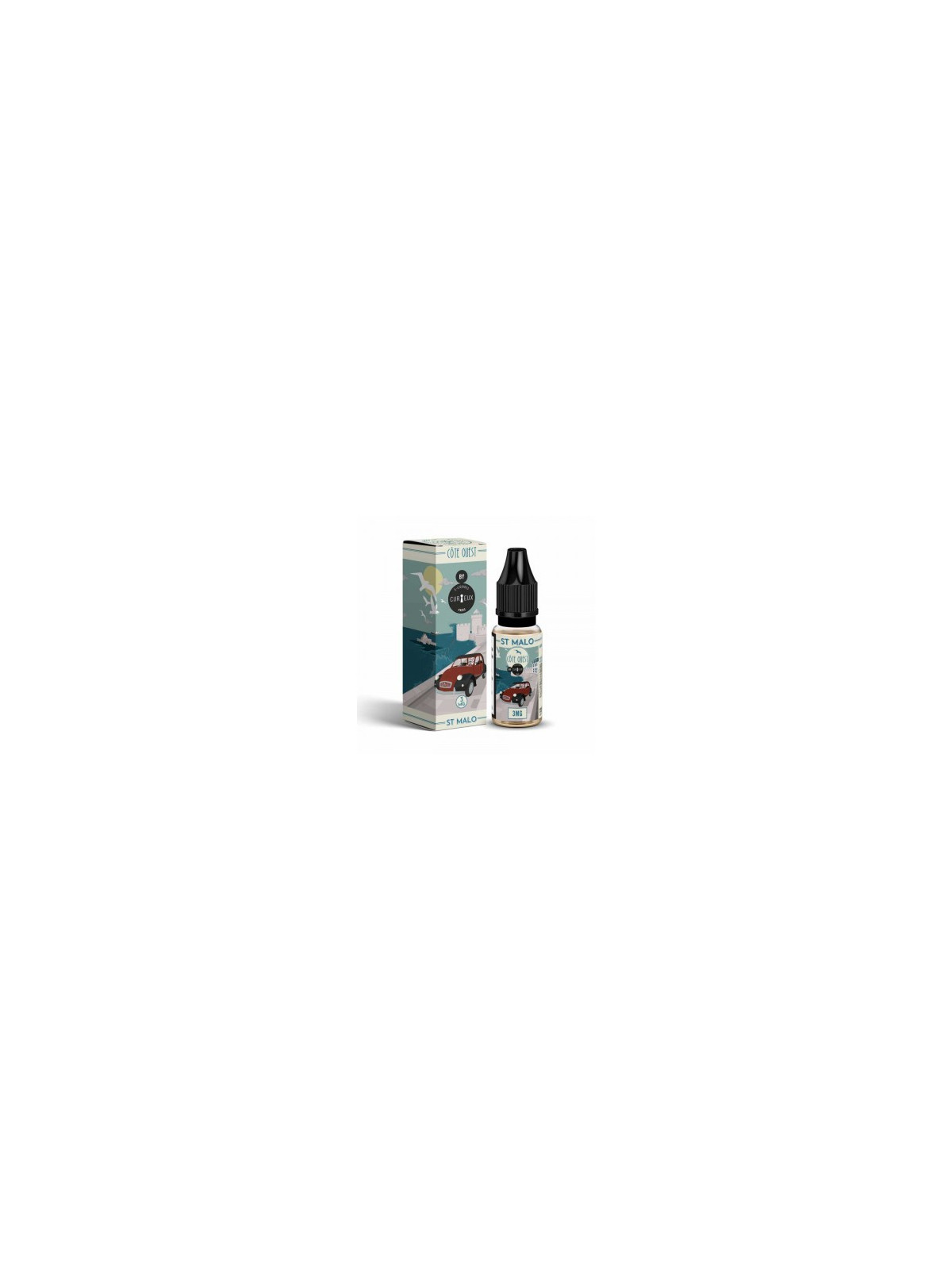 E LIQUIDE CÔTE OUEST SAINT MALO 10ML - CURIEUX--alavape.com
