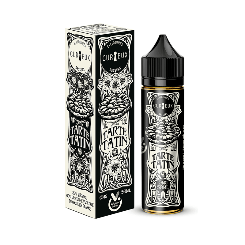 E LIQUIDE DESSERT TARTE TATIN 50ML - CURIEUX--alavape.com