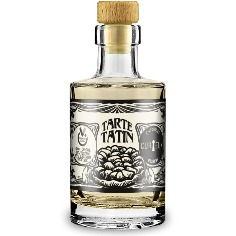 E LIQUIDE DESSERT TARTE TATIN 200ML - CURIEUX--alavape.com