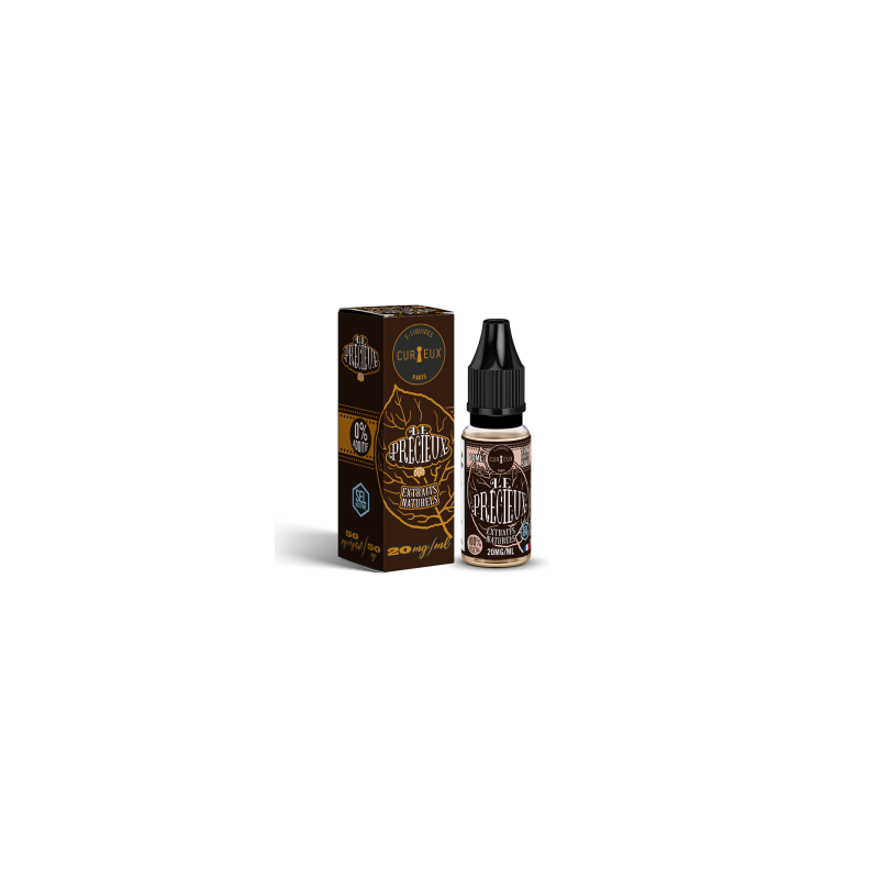 E LIQUIDE LE PRÉCIEUX 10ML SEL DE NICOTINE - CURIEUX--alavape.com