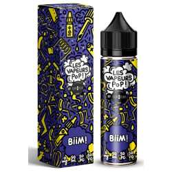 E LIQUIDE LES VAPEURS POP BIIM! 50ML - CURIEUX--alavape.com