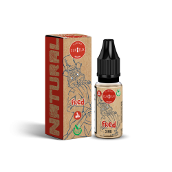 E LIQUIDE NATURAL FRED 10ML - CURIEUX--alavape.com