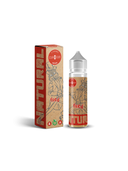E LIQUIDE NATURAL FRED 50ML - CURIEUX--alavape.com