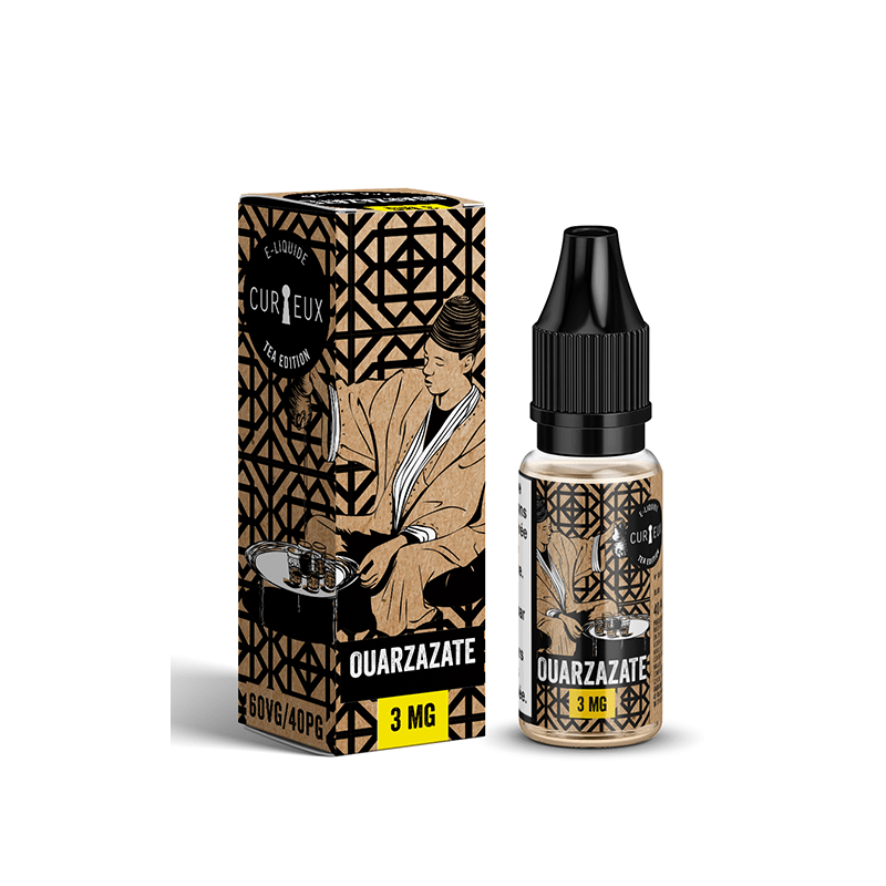 E LIQUIDE TEA OUARZAZATE 10ML - CURIEUX--alavape.com
