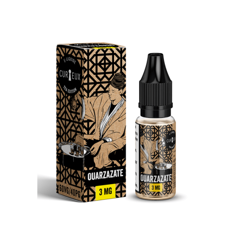 E LIQUIDE TEA OUARZAZATE 10ML - CURIEUX--alavape.com