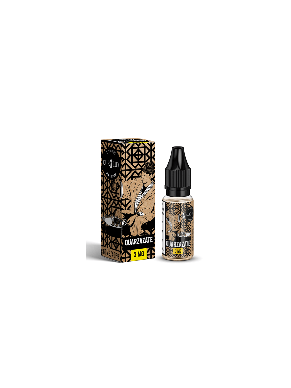 E LIQUIDE TEA OUARZAZATE 10ML - CURIEUX--alavape.com