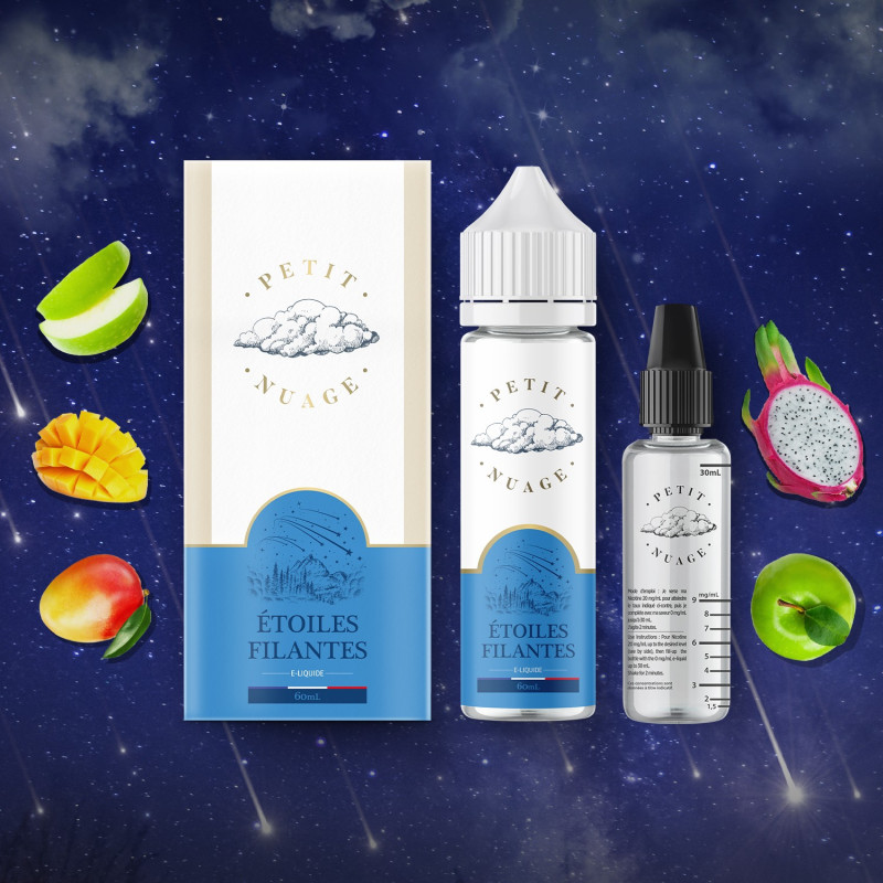 E LIQUIDE PETIT NUAGE ÉTOILES FILANTES 60ML - LEVEST--alavape.com