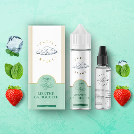 E LIQUIDE PETIT NUAGE MENTHE GUARIGUETTE 60ML - LEVEST--alavape.com